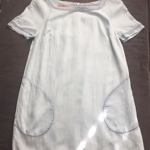 (NWOT) Tart tencil shift chambray dress XS